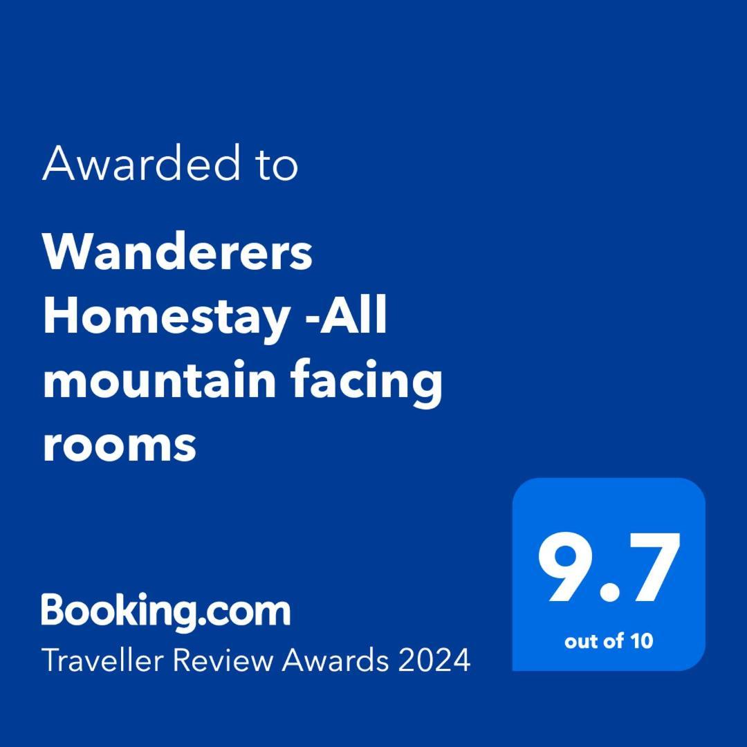 Wanderers Homestay -All Mountain Facing Rooms Кальпа Экстерьер фото